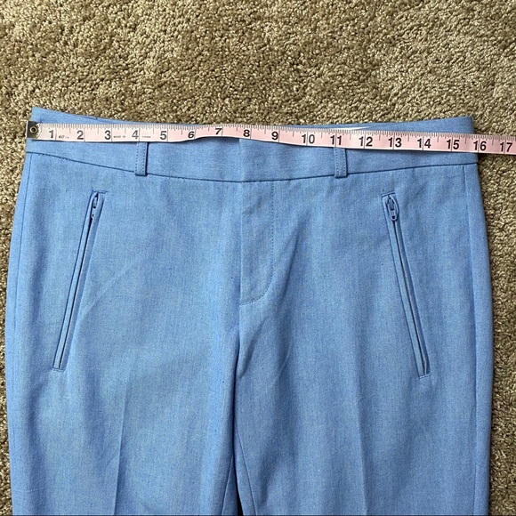 Banana Republic Blue Sloan Zip-pocket Pant 4L - Picture 7 of 8